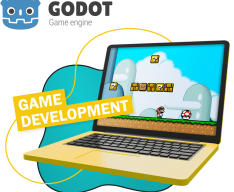 Godot.  Основа создания легендарных игр - КИБЕРшкола программирования для детей, компьютерные курсы для школьников, начинающих и подростков - KIBERone г. Озерск