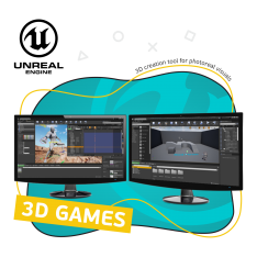 Unreal Engine 4. Игровой движок - КИБЕРшкола программирования для детей, компьютерные курсы для школьников, начинающих и подростков - KIBERone г. Озерск