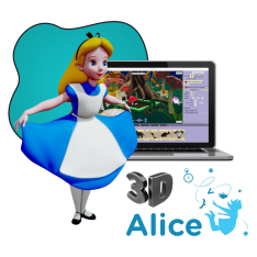 Alice 3d - КИБЕРшкола программирования для детей, компьютерные курсы для школьников, начинающих и подростков - KIBERone г. Озерск
