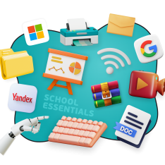 Цифровая база для школьника - КИБЕРшкола программирования для детей, компьютерные курсы для школьников, начинающих и подростков - KIBERone г. Озерск