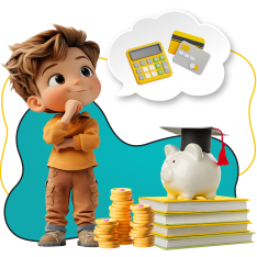 Финансовый интеллект вместе KIBERone - КИБЕРшкола программирования для детей, компьютерные курсы для школьников, начинающих и подростков - KIBERone г. Озерск