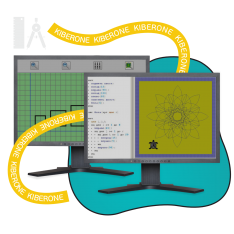 Исполнители чертежник и черепашка - КИБЕРшкола программирования для детей, компьютерные курсы для школьников, начинающих и подростков - KIBERone г. Озерск