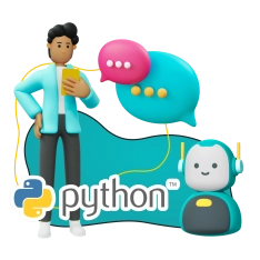 Умный чат-бот на Python на Telegram - КИБЕРшкола программирования для детей, компьютерные курсы для школьников, начинающих и подростков - KIBERone г. Озерск