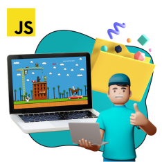 Программирование на JavaScript. Учимся создавать игры! - КИБЕРшкола программирования для детей, компьютерные курсы для школьников, начинающих и подростков - KIBERone г. Озерск